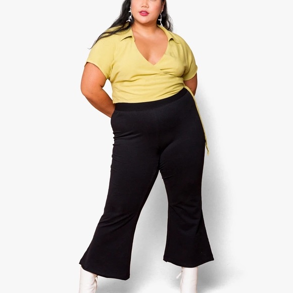 LoveFool Alyssa Wrap Top NWT - Picture 4 of 5